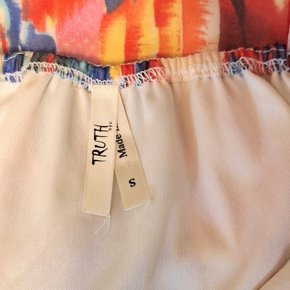 Truth NYC flowy maxi dress sz small *B8 - Picture 4 of 10